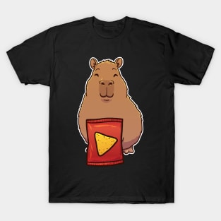 Capybara Corn Chips T-Shirt